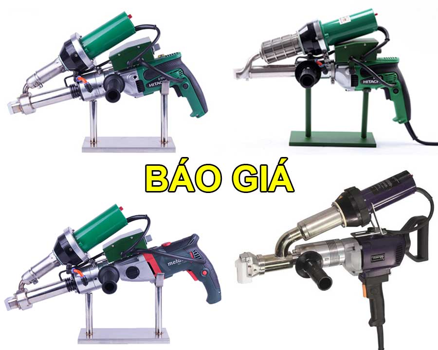 Báo giá máy hàn đùn nhựa LST600B, LST600A, LST610A, weldy booster...