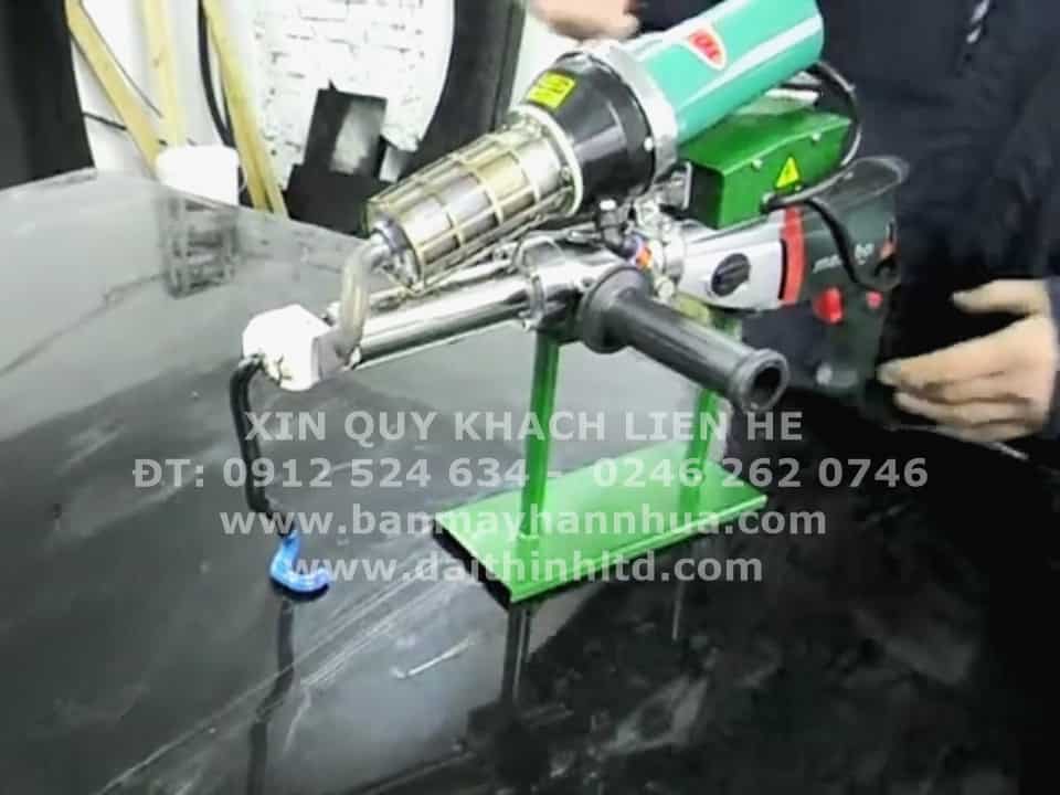 M&aacute;y h&agrave;n đ&ugrave;n nhựa HDPE model LST 610B