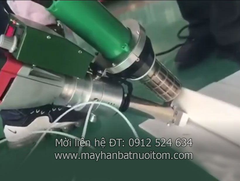 M&aacute;y h&agrave;n đ&ugrave;n nhựa PP model LST 610B