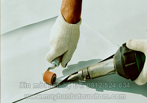 M&aacute;y h&agrave;n m&agrave;ng nhựa cầm tay 