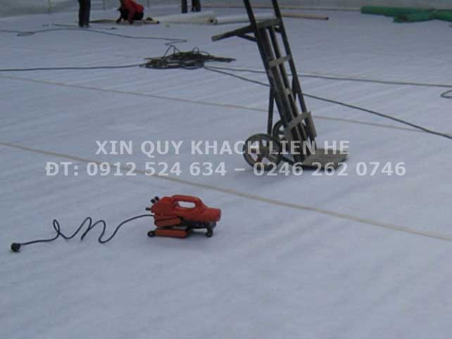 M&aacute;y h&agrave;n m&agrave;ng nhựa PVC chống thấm model TH501