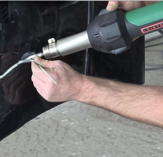 M&aacute;y h&agrave;n nhựa cầm tay Triac ST Thi c&ocirc;ng h&agrave;n sửa chữa vỏ nhựa xe &ocirc; t&ocirc;