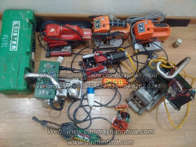 Sửa chữa m&aacute;y h&agrave;n bạt nhựa HDPE ao nu&ocirc;i t&ocirc;m 